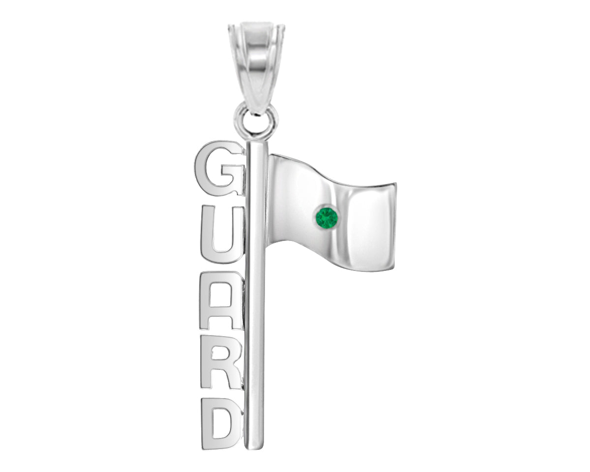 Color Guard Flag Charm - Color Guard Gifts