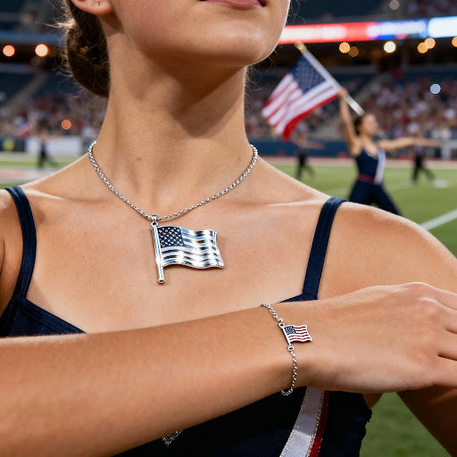 Flag Charms vs Flag Necklaces