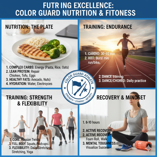 Nutrition and Fitness Tips for Color Guard Athletes