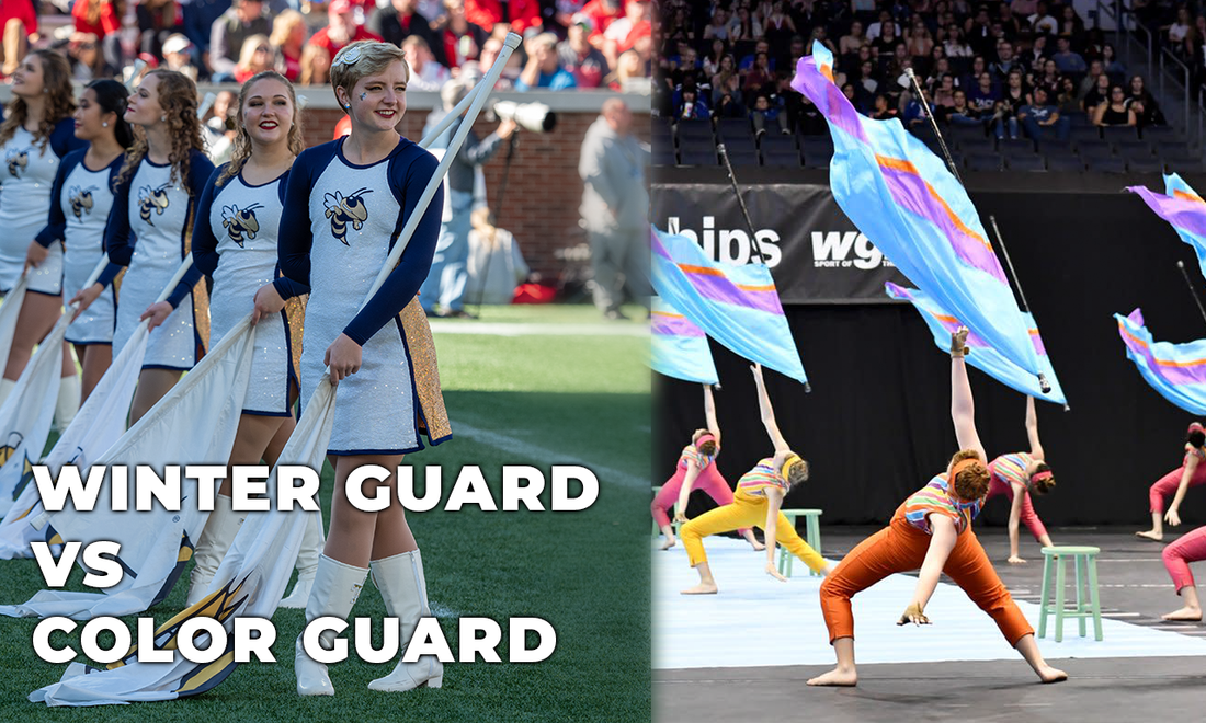 Differences Between Winter Guard and Color Guard