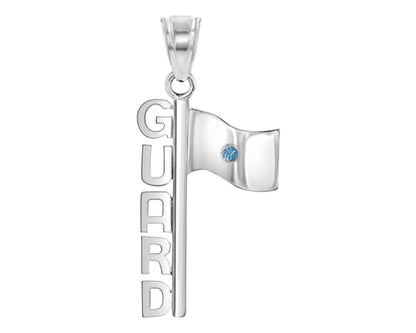 Color Guard Flag Charm - Color Guard Gifts