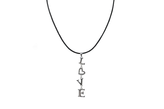 Falling in Love Charm Necklace | Sterling Silver - ColorGuard Gifts - 2