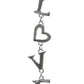 Falling in Love Charm Necklace | Sterling Silver - ColorGuard Gifts - 1