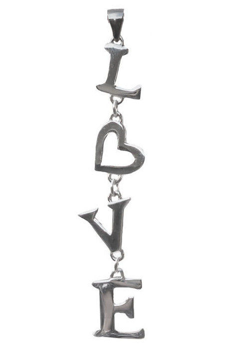 Falling in Love Charm Necklace | Sterling Silver - ColorGuard Gifts - 1